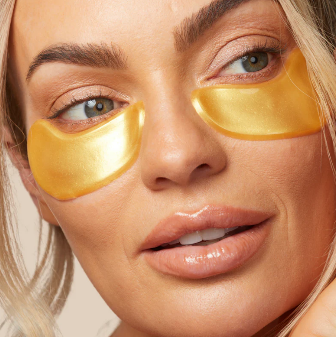Éclat Précieux – 60pces- Patchs Duo Yeux Collagène & Or 24K