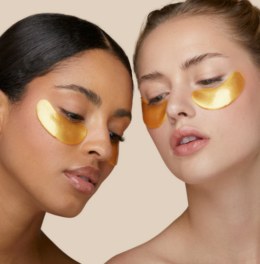 Éclat Précieux – 60pces- Patchs Duo Yeux Collagène & Or 24K