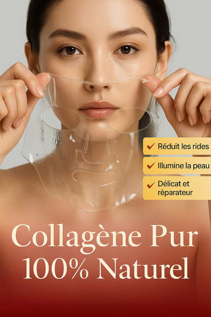 Masques Gel Collagène & Algues – Hydratation Profonde & Éclat Instantané
