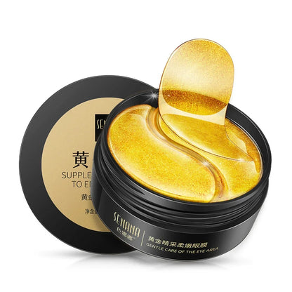 Éclat Précieux – 60pces- Patchs Duo Yeux Collagène & Or 24K