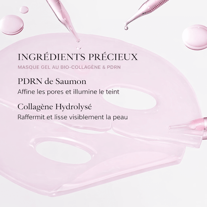 Masque Gel Collagène PDRN Rose - Hydratation & Éclat - Sayuki