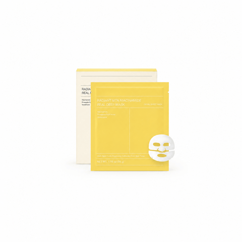 Masque Niacinamide - Unifie le Teint, Réduit les Tâches & Illumine