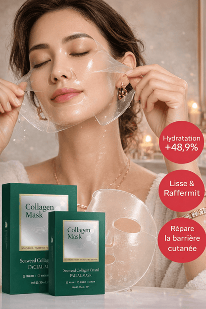 Masques Gel Collagène Marin & Algues - Sayuki