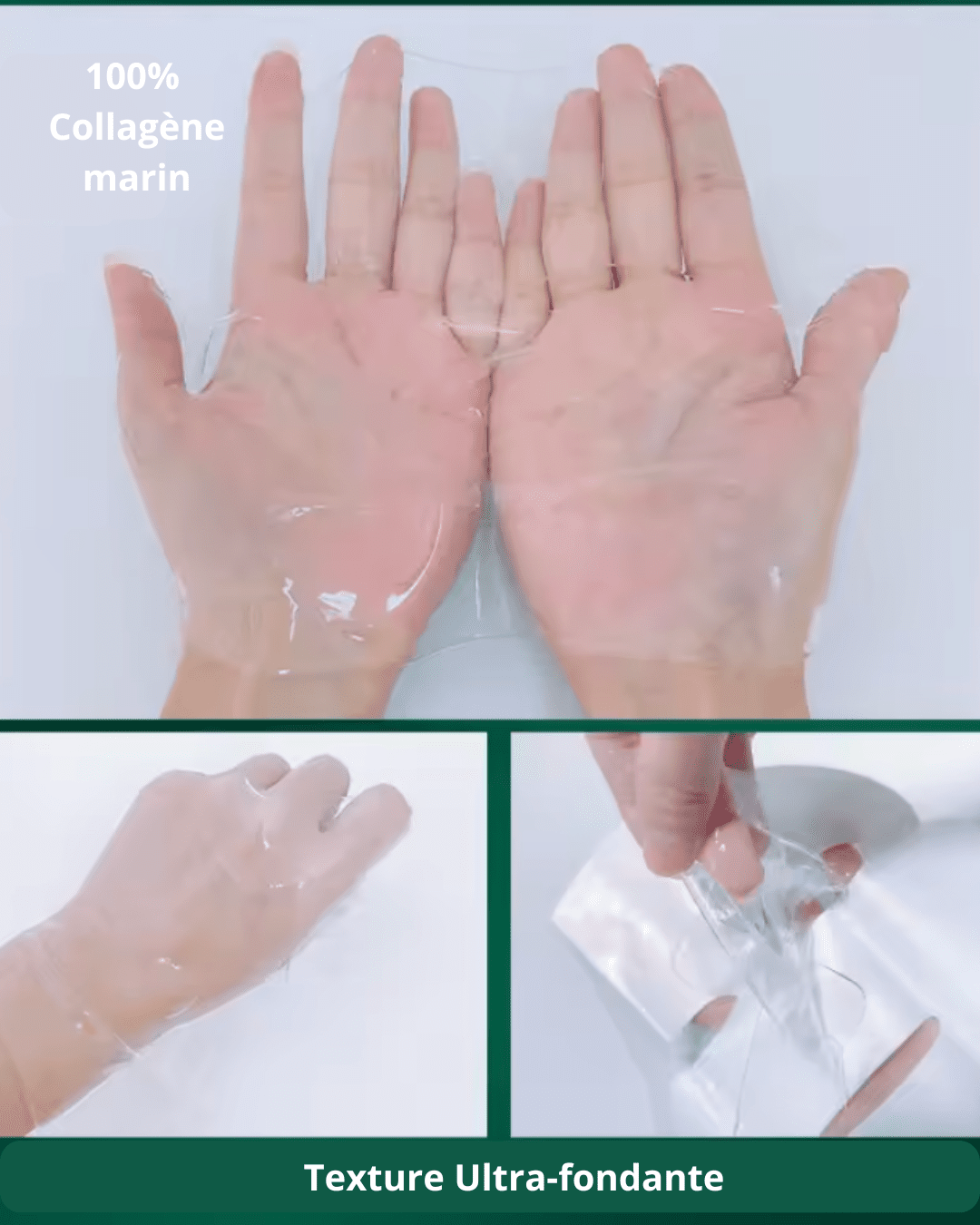 Masques Gel Collagène Marin & Algues - Sayuki