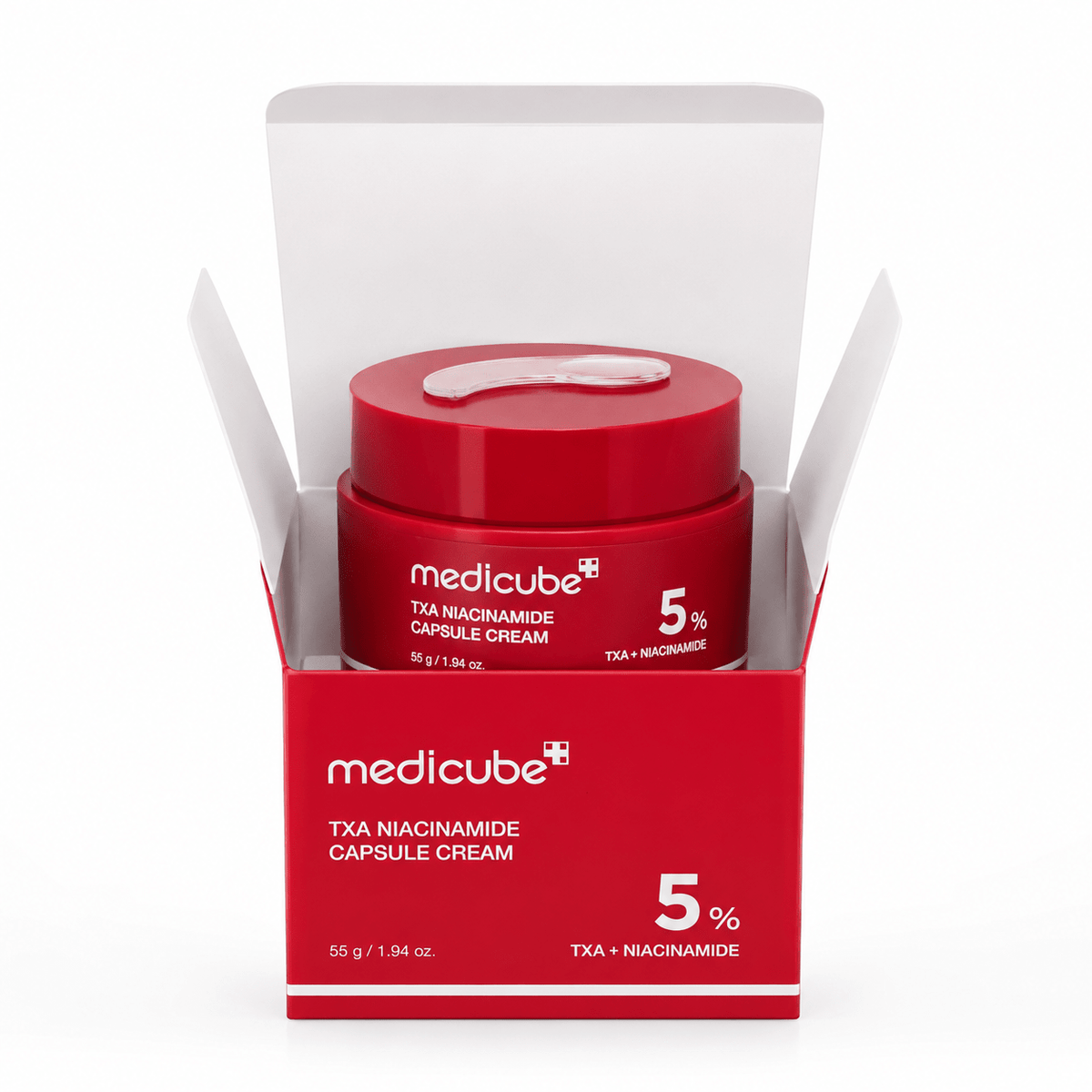 Medicube TXA Niacinamide capsule cream Sayuki, crème anti-taches éclat coréenne