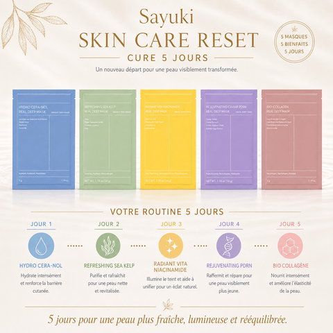 Programme Skin Reset Coréen – 5 Jours - Sayuki