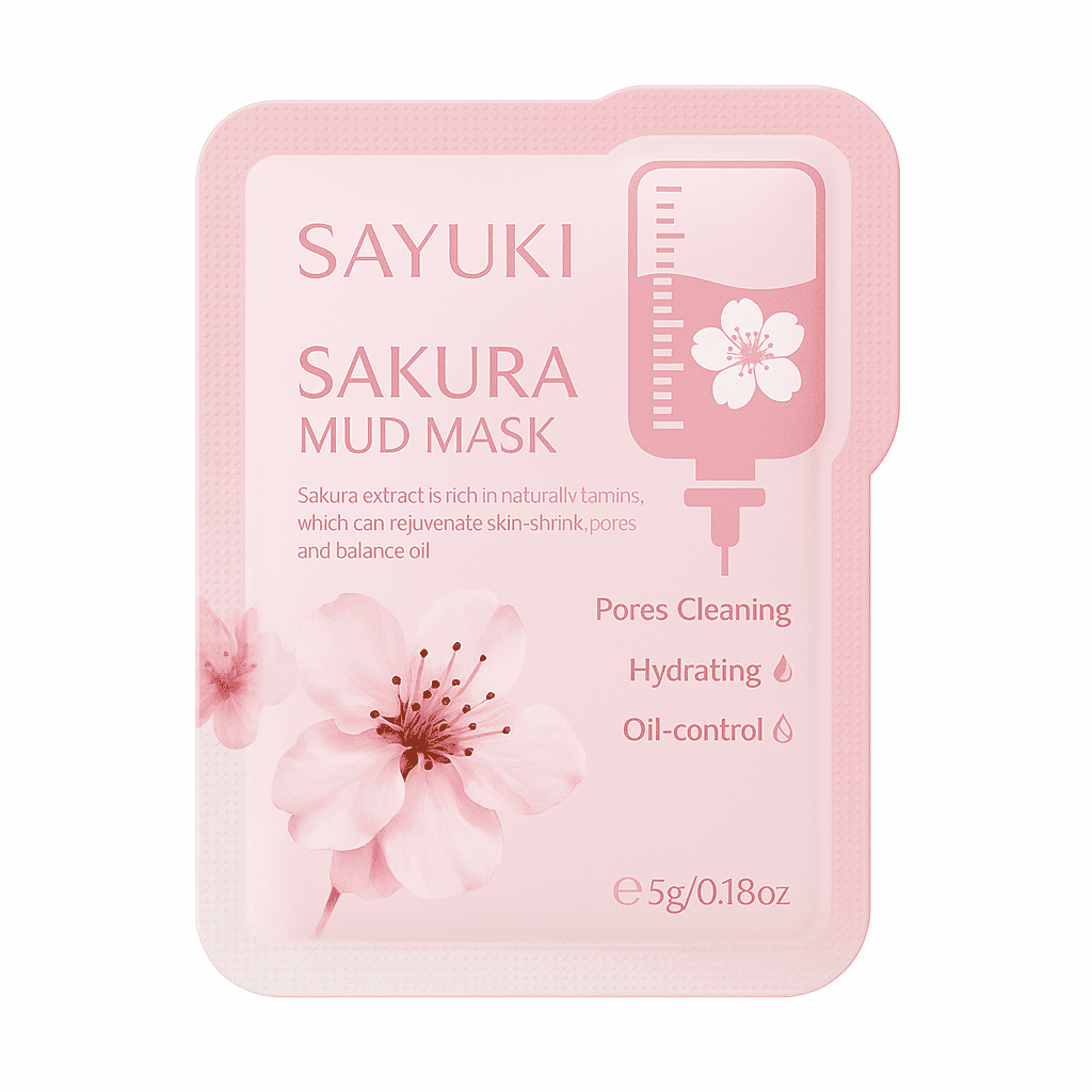 Sayuki™ – Masque de boue hydratant à la Sakura - Sayuki