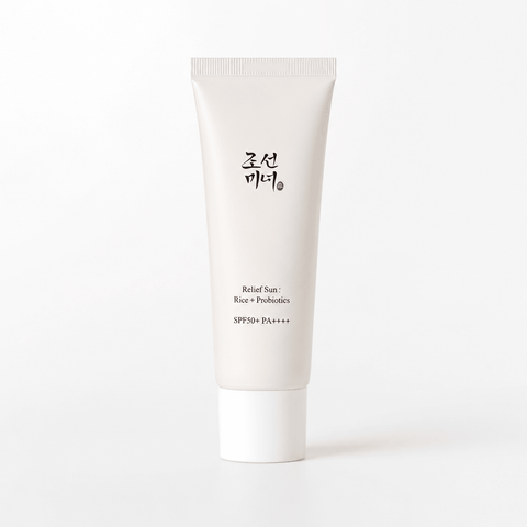 Crème solaire coréenne SPF50+++ au riz et probiotiques Sayuki, protection visage et corps